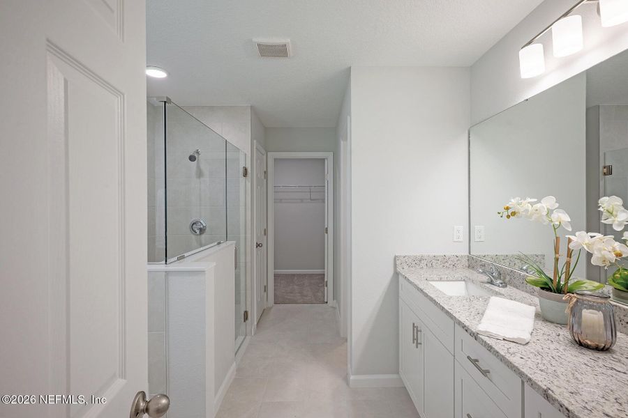 Furnished interior view inside a new home in , Jacksonville (Image 17).