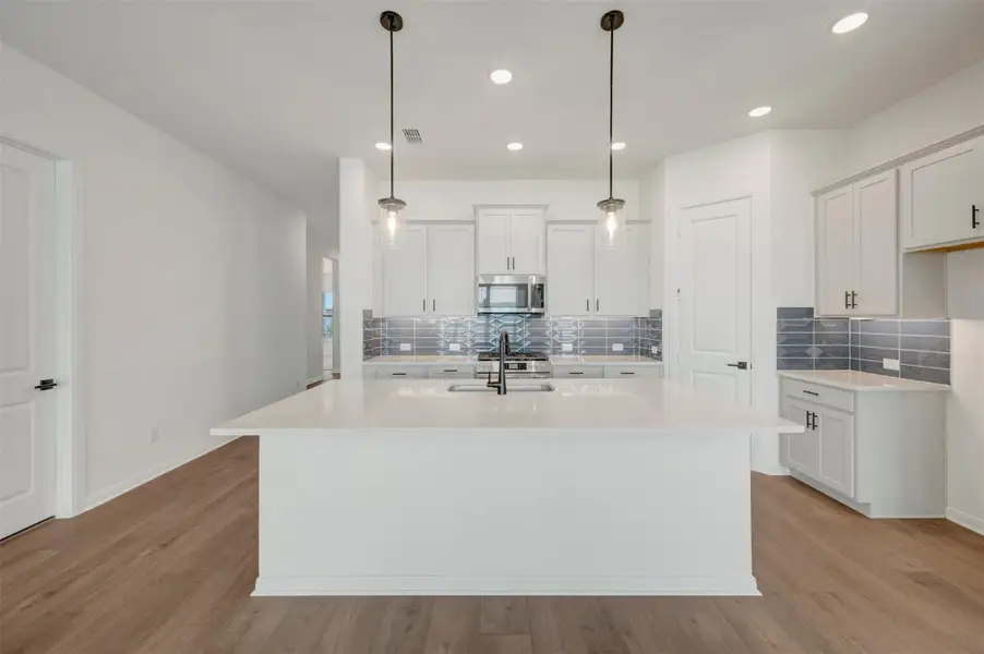 Furnished interior view inside a new home in Austin Point - Terrace Collection, Richmond (Image 10).