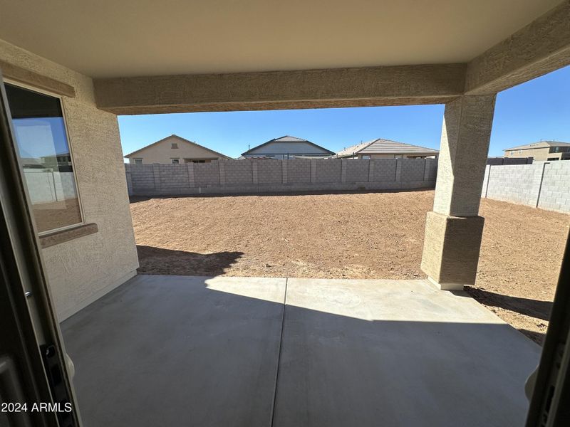 SR45 Lot 340 - Patio & Backyard