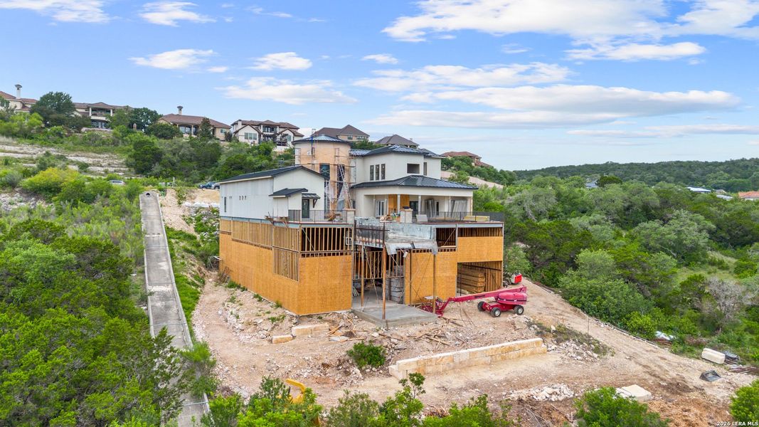 In-progress construction of a new home in , San Antonio, TX (Image 18).