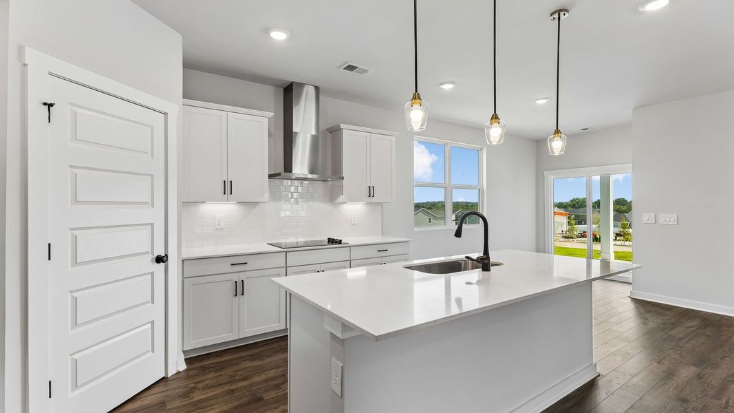 Furnished interior view inside a new home in Reserve at Hickory Ridge, Columbia (Image 10).