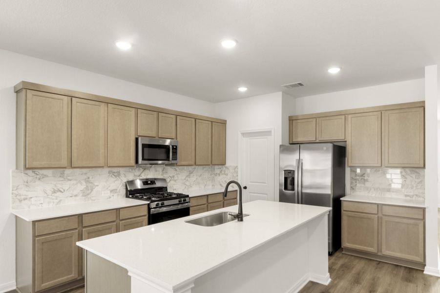 Furnished interior view inside a new home in Orchard Ridge, Liberty Hill (Image 18).