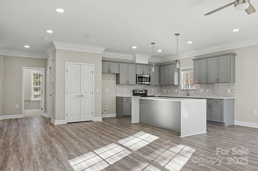 Furnished interior view inside a new home in , Matthews (Image 9).