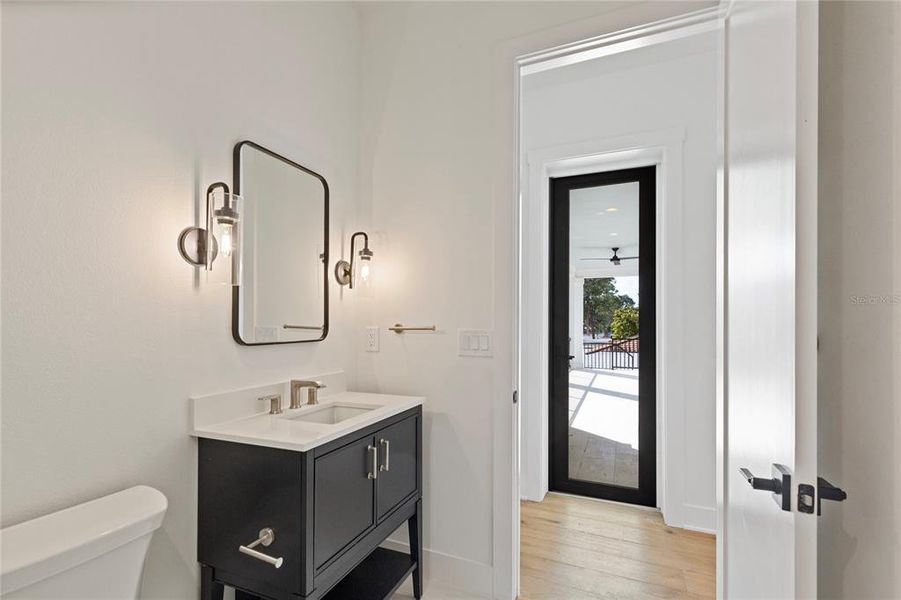 Furnished interior view inside a new home in , St. Petersburg (Image 14).