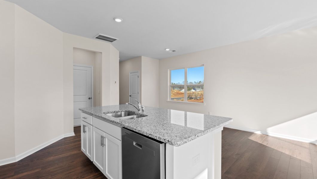 Furnished interior view inside a new home in Covington Village, Greer (Image 9).