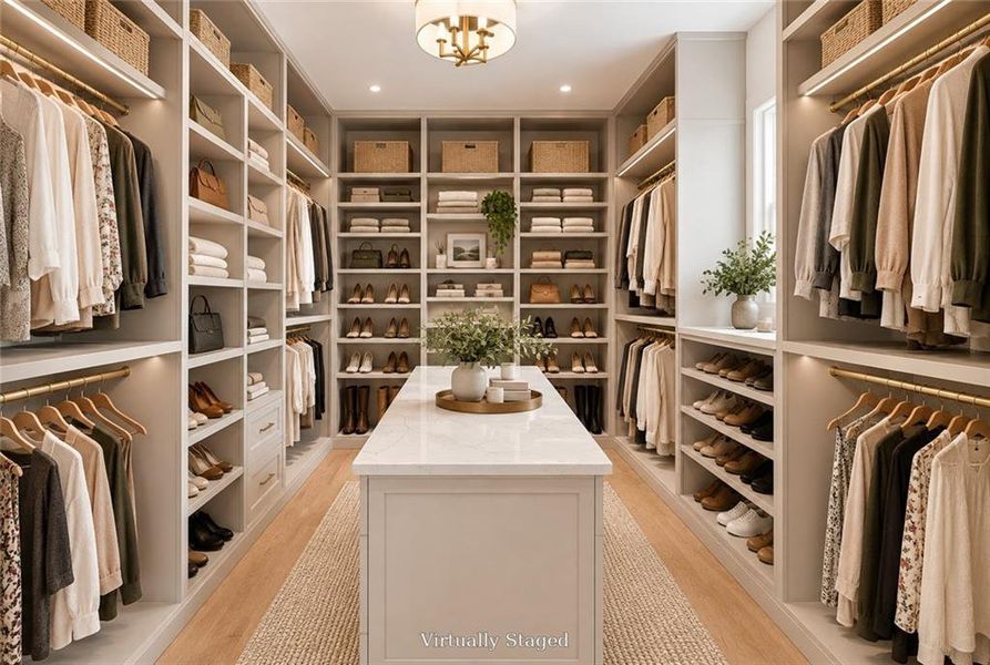 Furnished interior view inside a new home in , Dunwoody (Image 17).