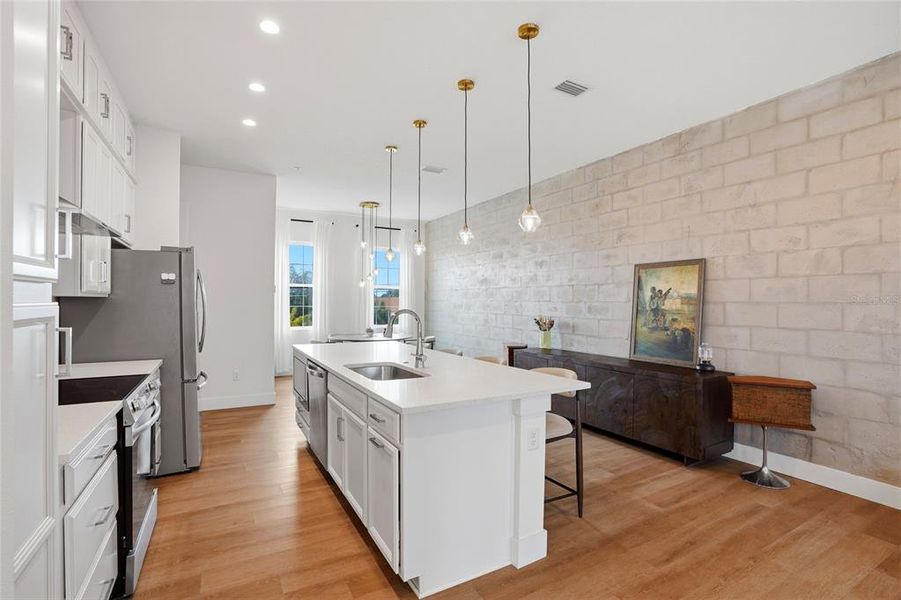 Furnished interior view inside a new home in , St. Petersburg (Image 20).