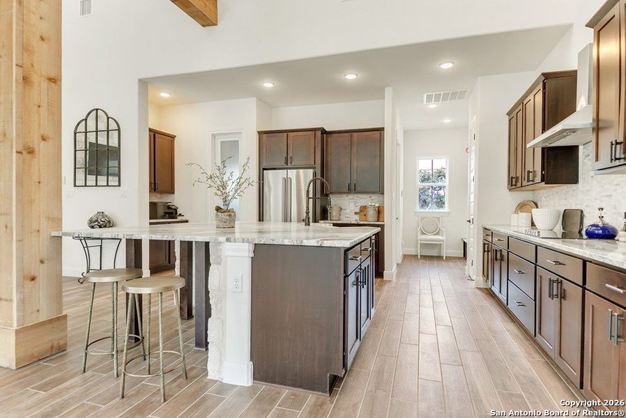 Furnished interior view inside a new home in , Bulverde (Image 5).