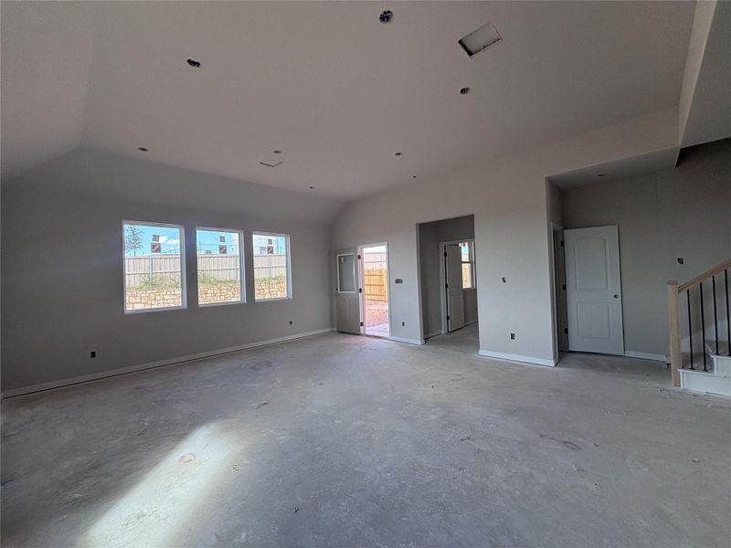 In-progress construction of a new home in The Colony 50s, Bastrop, TX (Image 22).
