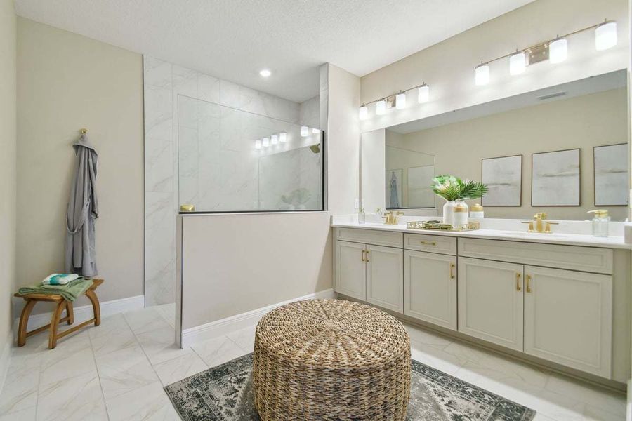 Furnished interior view inside a new home in Tamarack at Two Rivers, Zephyrhills (Image 14). Furnished interior view inside a new home in Tamarack at Two Rivers, Zephyrhills (Image 14).