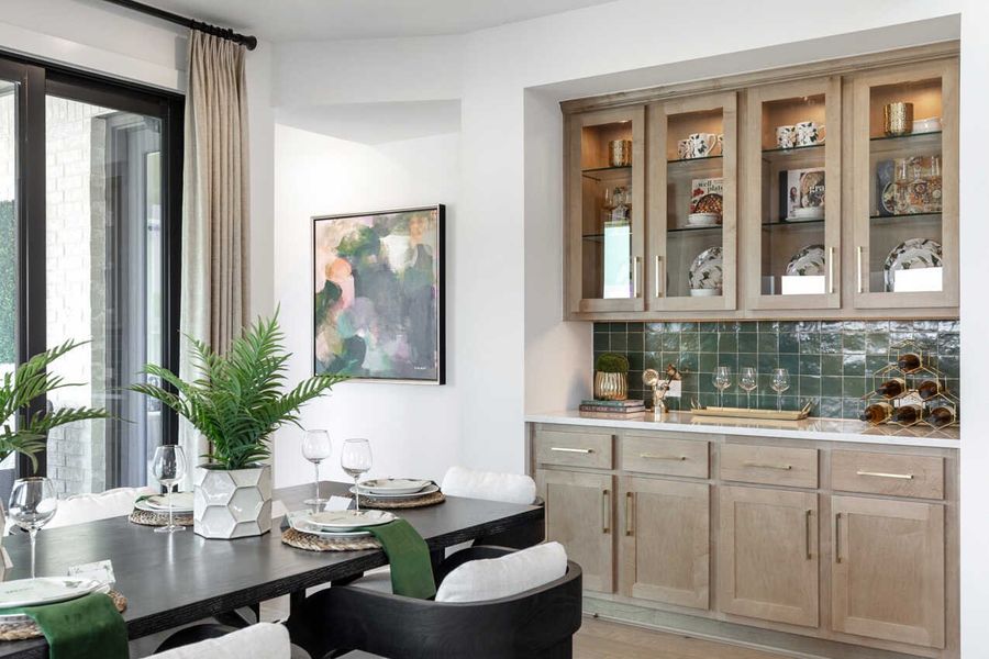 Representative Dining Room - some options shown