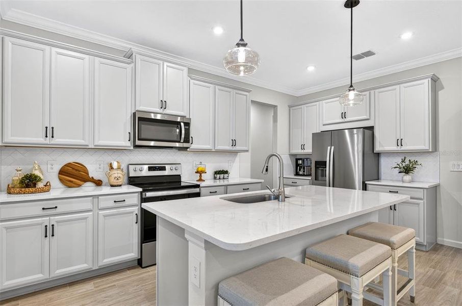 Furnished interior view inside a new home in The Preserve at La Paloma, Sun City Center (Image 12).