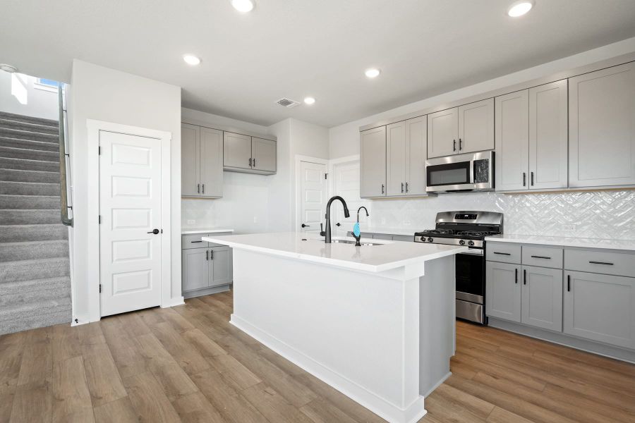 Furnished interior view inside a new home in Park Central, Georgetown (Image 8).