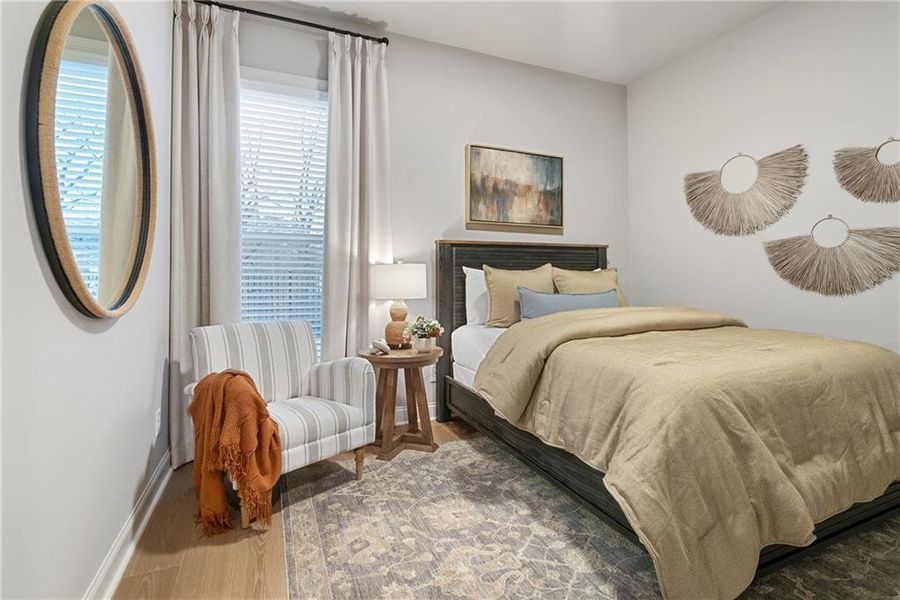 Furnished interior view inside a new home in Palisades Single Family, Cumming (Image 5).