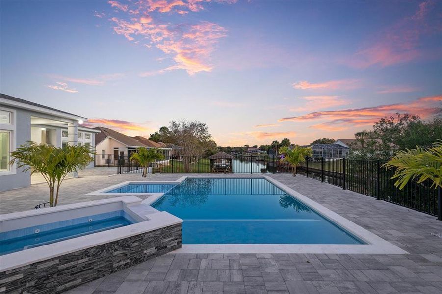 Exterior details and patio area of a home in , Palm Coast (Image 37). Exterior details and patio area of a home in , Palm Coast (Image 37).