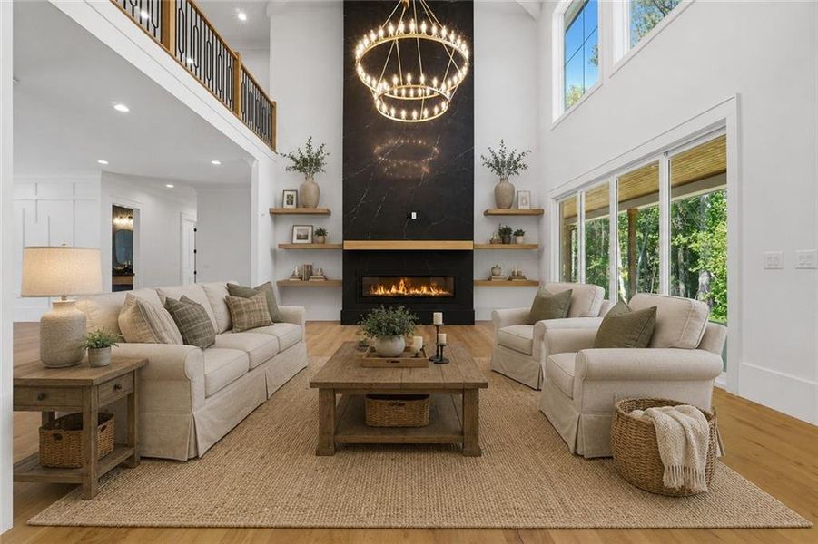Furnished interior view inside a new home in , Bethlehem (Image 8).