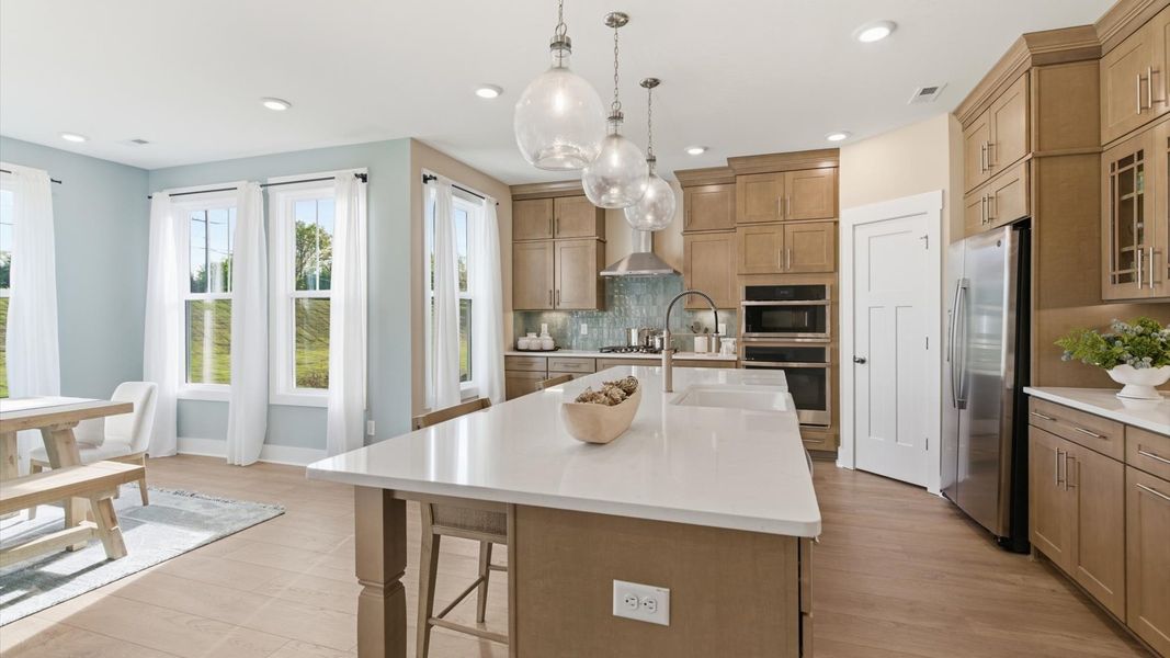Representative furnished interior of a home built from the Arlington by DRB Homes in Benjamin's Grove, Woodruff (Image 34).