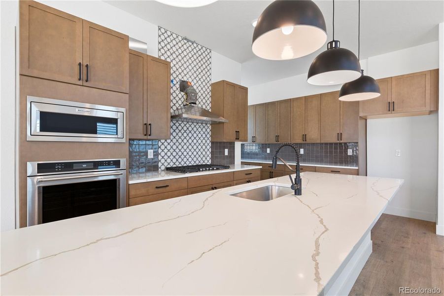 Furnished interior view inside a new home in Dillon Pointe - Journey, Broomfield (Image 16).