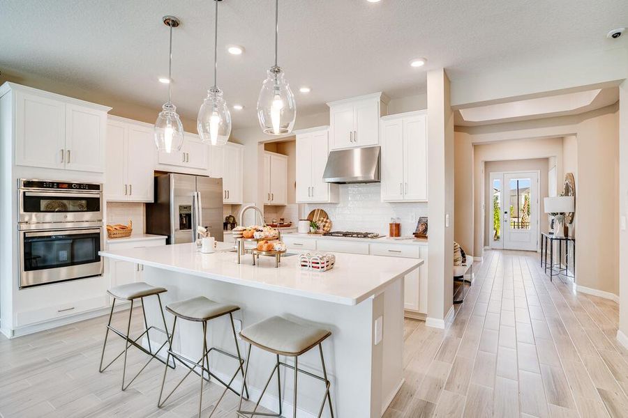 Furnished interior view inside a new home in Ardisia Park, New Smyrna Beach (Image 4).