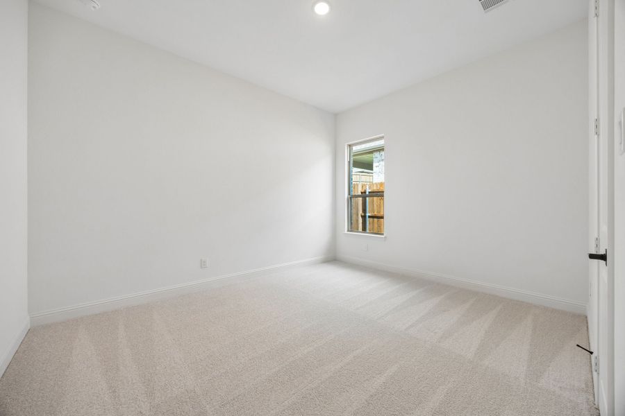 Spacious, unfurnished interior of a new home in Country Lakes, Denton (Image 26). Spacious, unfurnished interior of a new home in Country Lakes, Denton (Image 26).