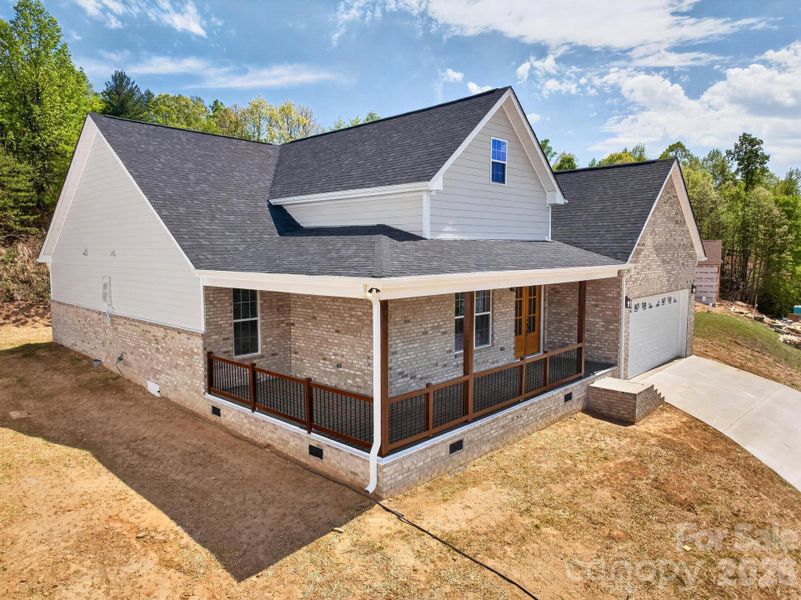 Exterior details and patio area of a home in , Lenoir (Image 23).
