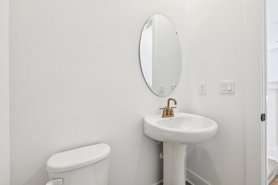 Furnished interior view inside a new home in Parkview at Hamlin, Winter Garden (Image 11).