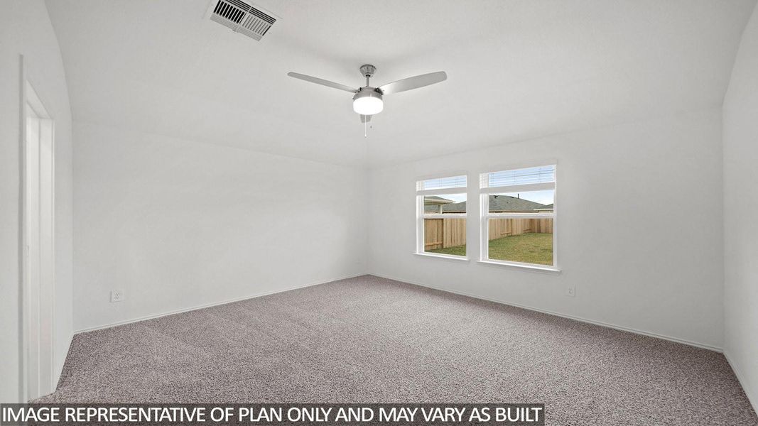 Spacious, unfurnished interior of a new home in Porters Mill, New Caney (Image 11).