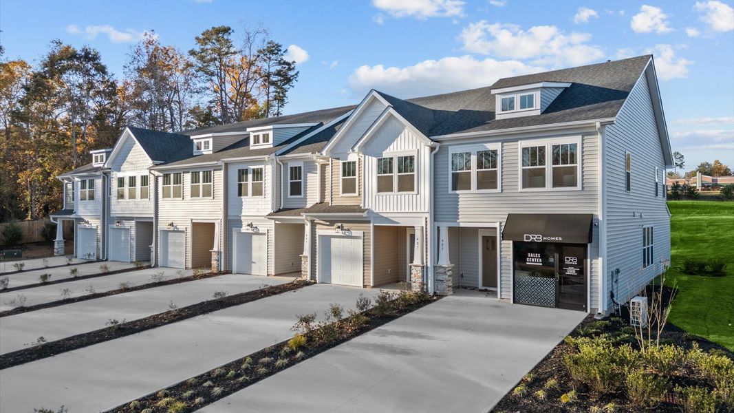 Representative exterior photo of a completed home built from the Corner Litchfield by DRB Homes in El Dorado, Spartanburg, SC (Image 20). Representative exterior photo of a completed home built from the Corner Litchfield by DRB Homes in El Dorado, Spartanburg, SC (Image 20).