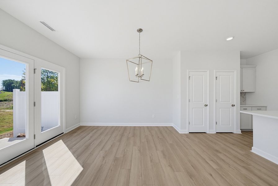 Spacious, unfurnished interior of a new home in Sweetbrier, Durham (Image 17). Spacious, unfurnished interior of a new home in Sweetbrier, Durham (Image 17).