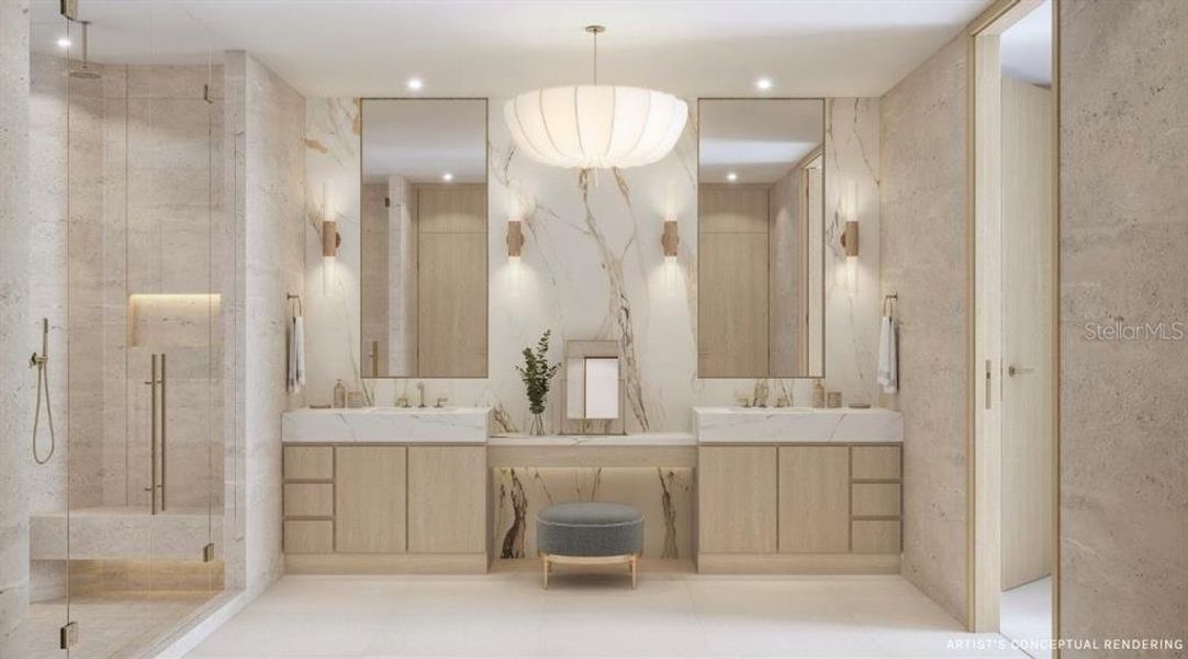 Furnished interior view inside a new home in , Palm Coast (Image 7).