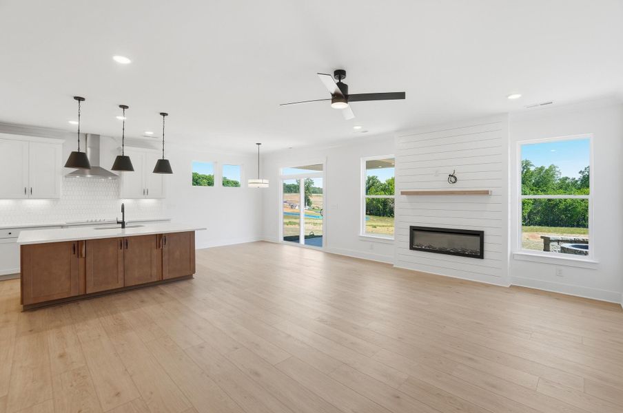 Spacious, unfurnished interior of a new home in Chasewood, Mint Hill (Image 32).