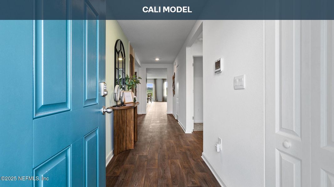 Furnished interior view inside a new home in Rookery, Green Cove Springs (Image 21).