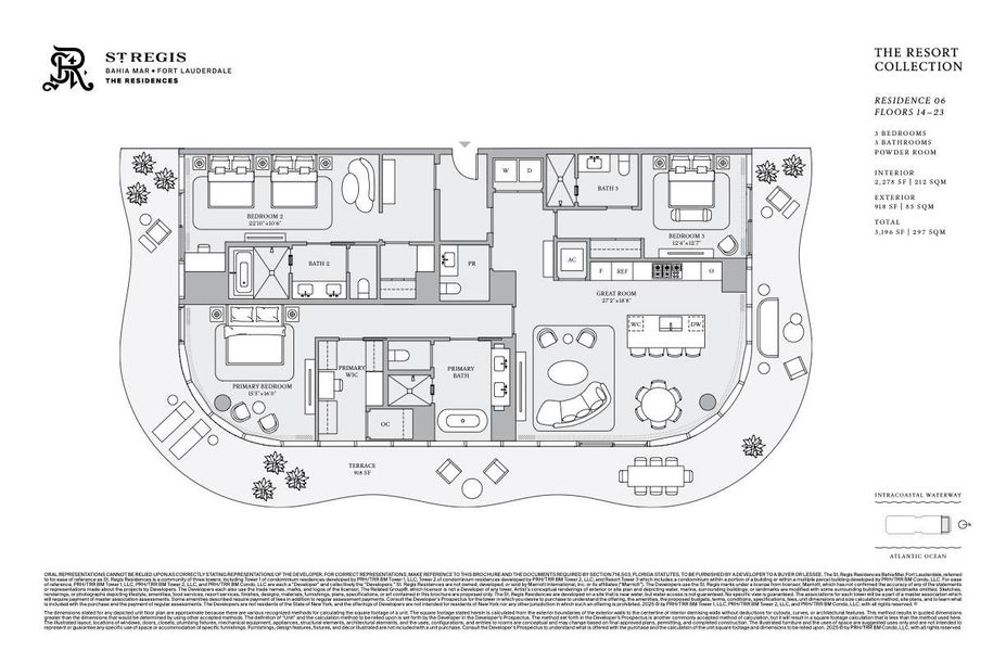 2D floor plan layout of this home in , Fort Lauderdale, FL (Image 4).