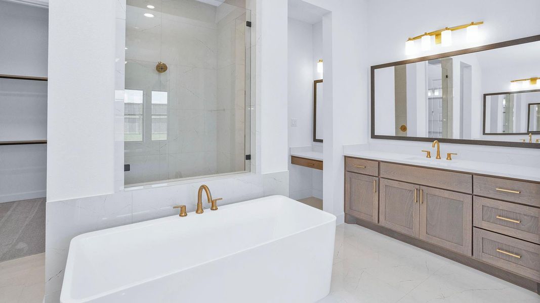 Furnished interior view inside a new home in Audubon, Magnolia (Image 7).