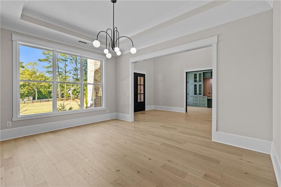 Spacious, unfurnished interior of a new home in , Monroe (Image 79).
