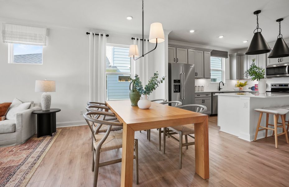 Representative furnished interior of a home built from the Contour by Del Webb in Del Webb Carolina Ridge, Midland (Image 19).
