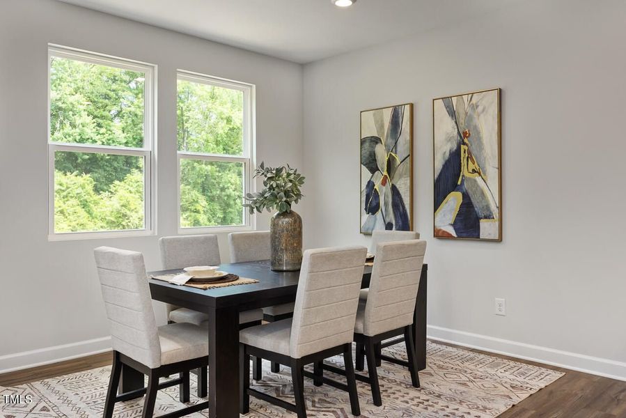 Furnished interior view inside a new home in Wellers Knoll, Lillington (Image 98).