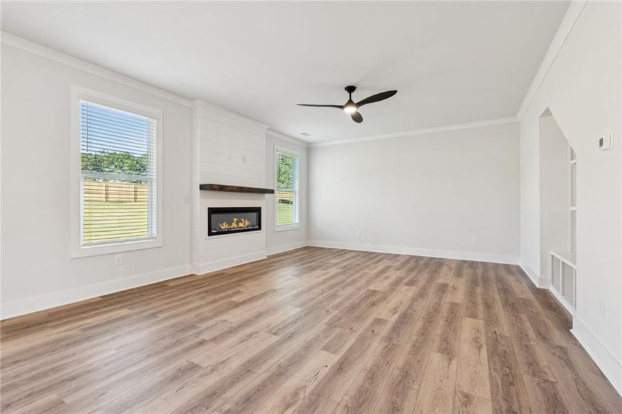 Spacious, unfurnished interior of a new home in , Lawrenceville (Image 33).
