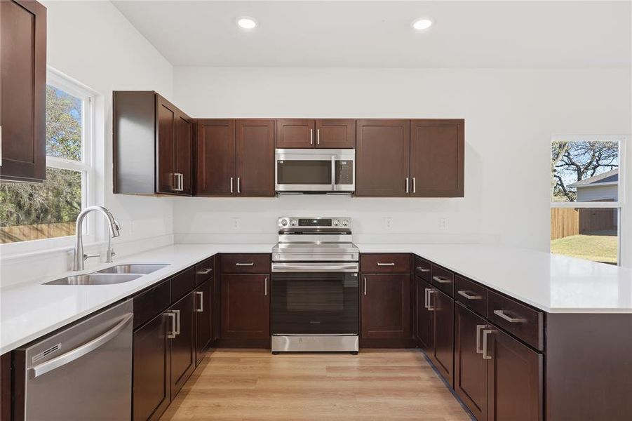 Furnished interior view inside a new home in Courtland Place, Cleburne (Image 10). Furnished interior view inside a new home in Courtland Place, Cleburne (Image 10).