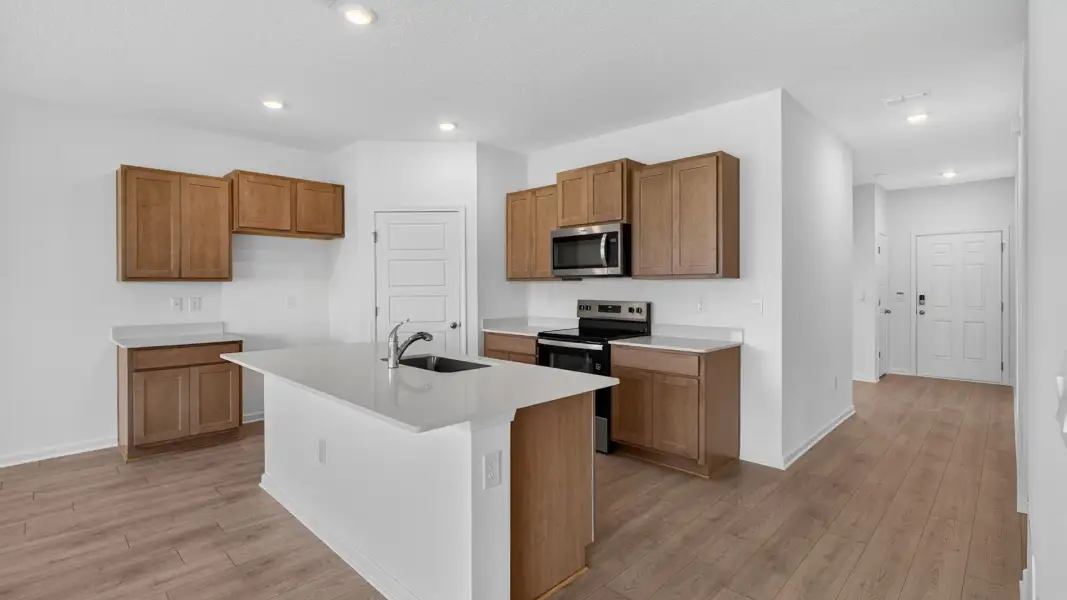 Furnished interior view inside a new home in Copes Landing, Jacksonville (Image 4).