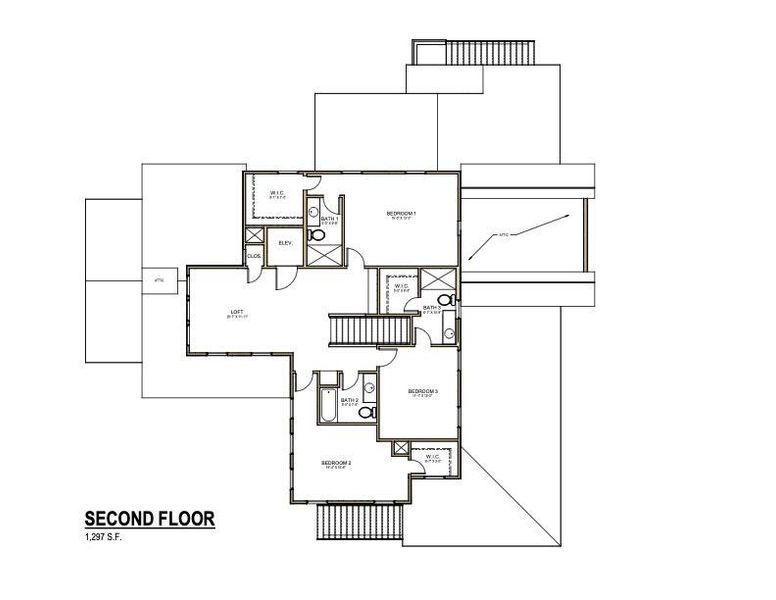 2D floor plan layout of this home in , Charleston, SC (Image 5).