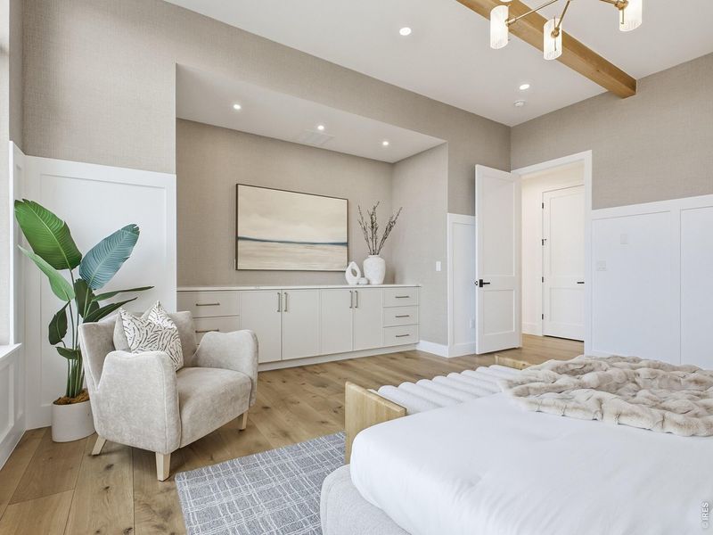 Furnished interior view inside a new home in , Louisville (Image 35).