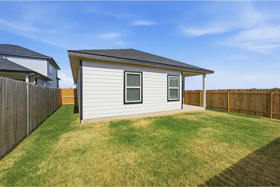 Representative exterior details of a home built from the Hazel by CastleRock Communities in Katzer Ranch, Converse (Image 22).