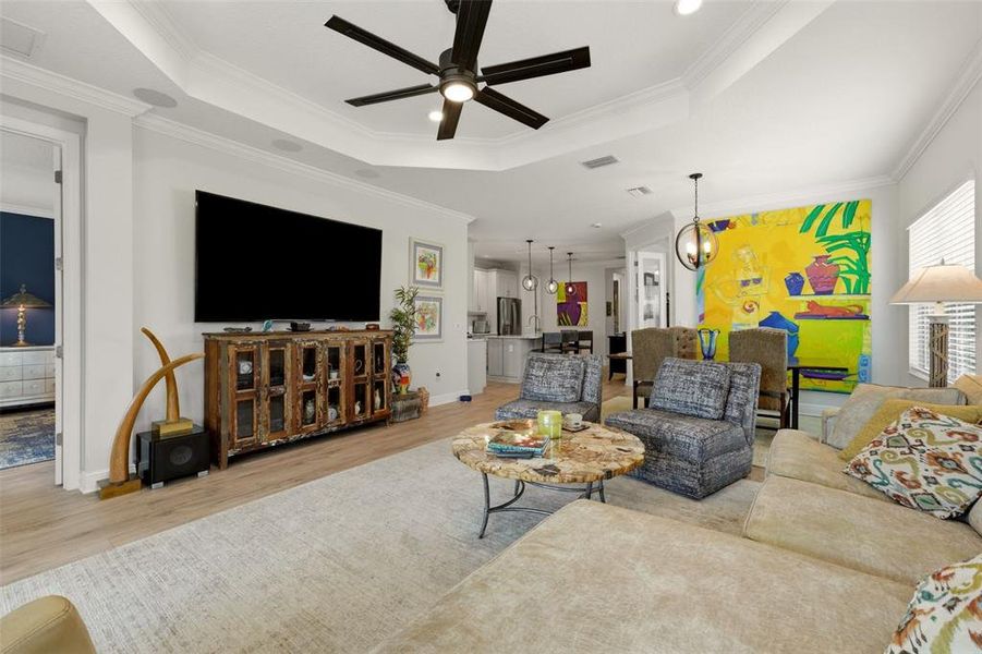 Furnished interior view inside a new home in , Venice (Image 6).