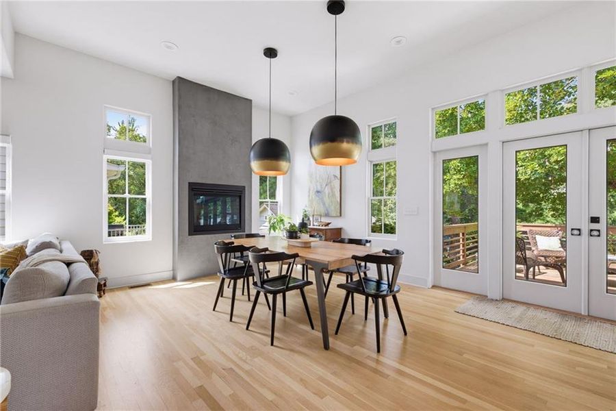 Furnished interior view inside a new home in , Decatur (Image 14).