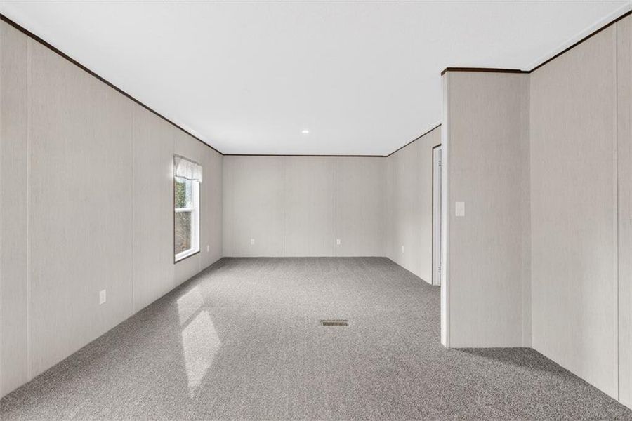 Spacious, unfurnished interior of a new home in , Royston (Image 28).