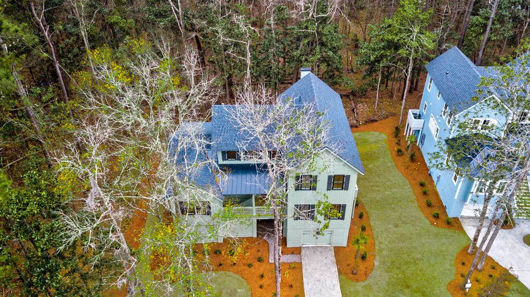 Front exterior of a new home in , Johns Island, SC, highlighting curb appeal (Image 30). Front exterior of a new home in , Johns Island, SC, highlighting curb appeal (Image 30).