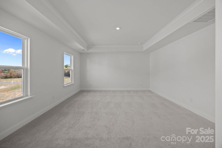 Spacious, unfurnished interior of a new home in Farms at Bellingham, Mooresville (Image 21).