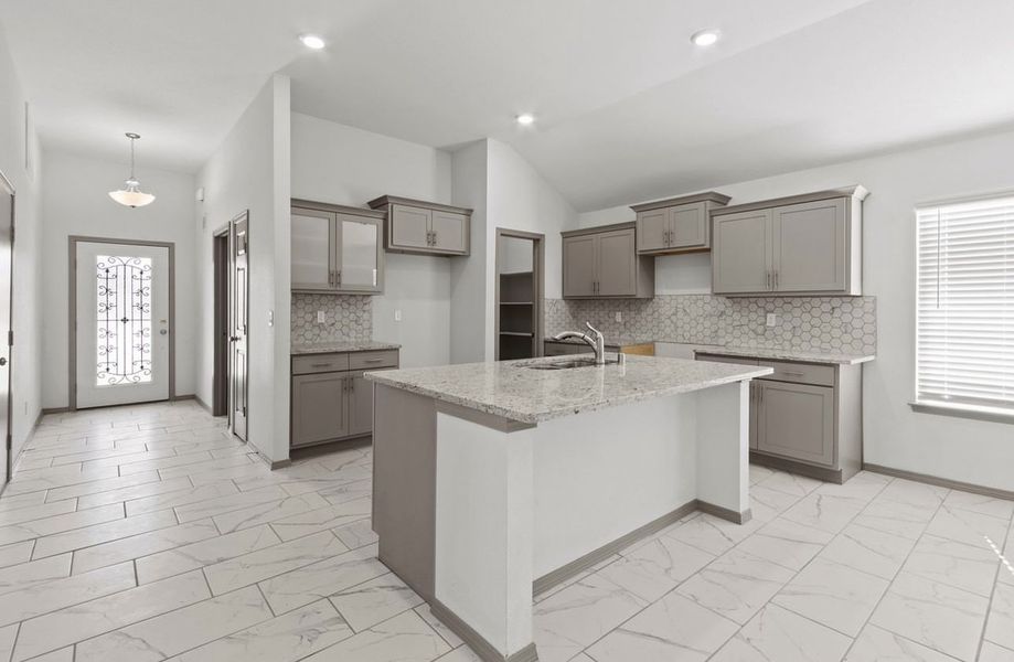 Furnished interior view inside a new home in Crossland, Socorro (Image 4).