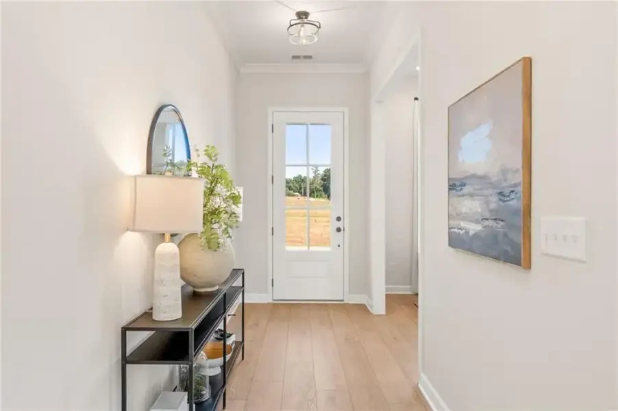 Furnished interior view inside a new home in Linden Grove, Powder Springs (Image 31).